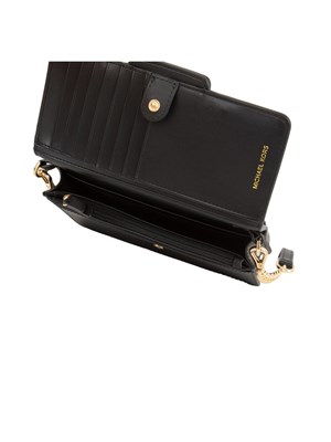 Borsa donna Michael Michael Kors modello Heather extra-small in pelle nera in DONNA