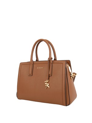 Borsa donna Michael Michael Kors modello Laila in pelle marrone in DONNA