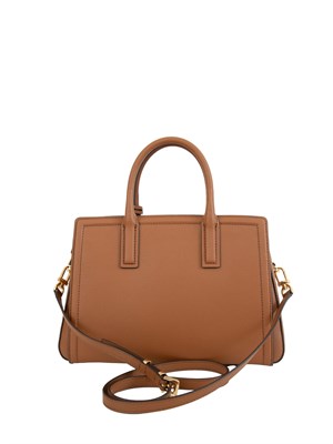 Borsa donna Michael Michael Kors modello Laila in pelle marrone in DONNA