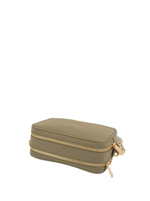 Borsa tracolla Michael Michael Kors modello Bryant in nylon verde in DONNA