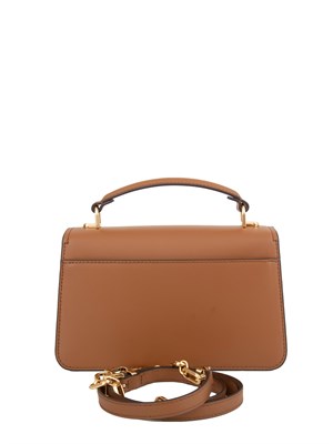 Borsa donna Michael Michael Kors modello Delancey in pelle marrone in DONNA