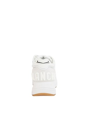 Sneakers Voile Blanche bianche in suede e tssuto tecnico in DONNA