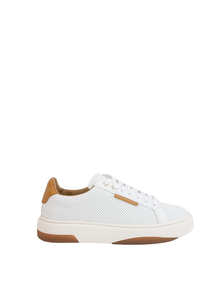 Sneaker Voile Blanche bianche in pelle traforata