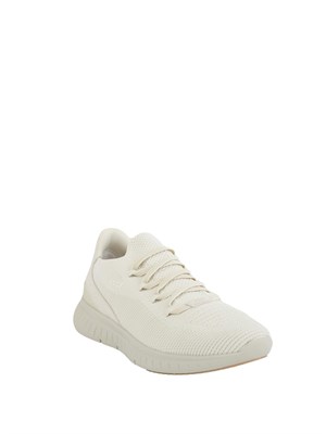Sneaker beige Hugo Boss con tomaia in tessuto maglia in UOMO