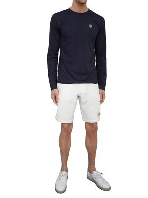 Bermuda cargo Ea7 bianco in UOMO