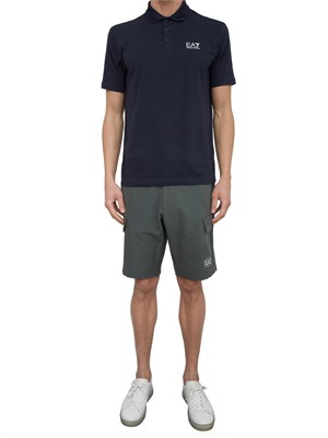 Bermuda cargo Ea7 bianco in UOMO