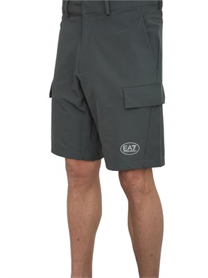 Bermuda cargo Ea7 bianco in UOMO