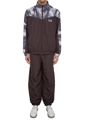 Tuta EA7 stampata Dynamic Athlete in tessuto tecnico VENTUS7 in UOMO