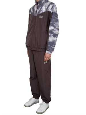 Tuta EA7 stampata Dynamic Athlete in tessuto tecnico VENTUS7 in UOMO