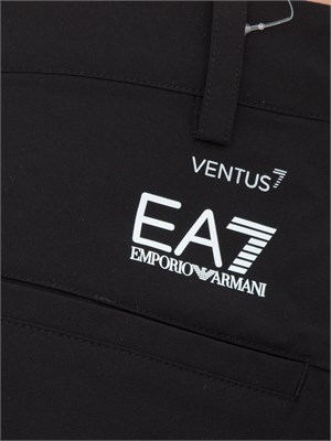 Bermuda Ea7 Golf Pro in tessuto tecnico VENTUS7 nero in UOMO