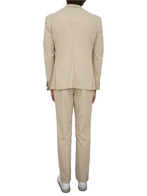 Abito Boss in tessuto elasticizzato beige in UOMO