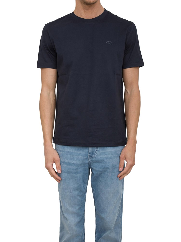 T-shirt Liu-jo blu con logo