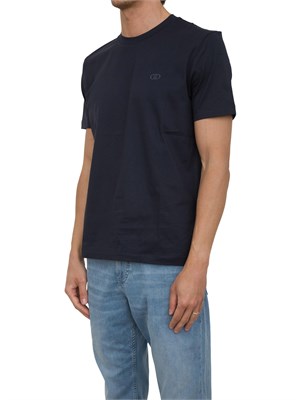 T-shirt Liu-jo blu con logo in UOMO