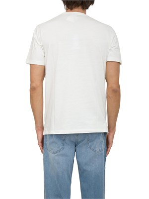 T-shirt girocollo Liu-jo avorio con logo in UOMO