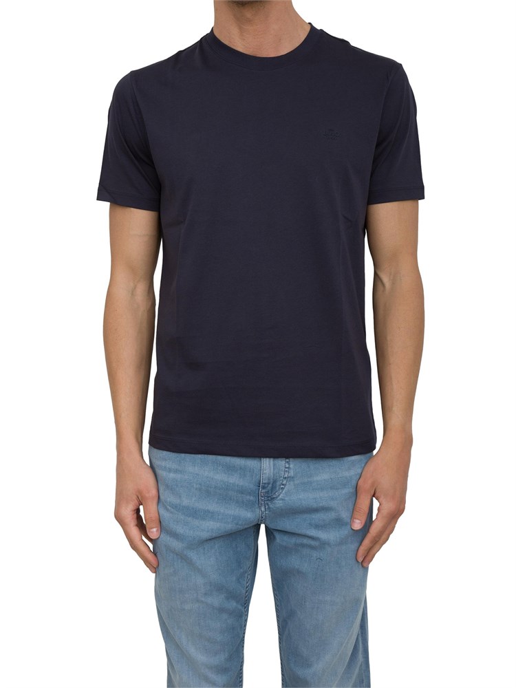 T-shirt girocollo Liu-jo blu con logo