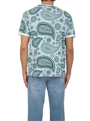 T-shirt girocollo Liu-jo fantasia con dettagli a contrasto in UOMO