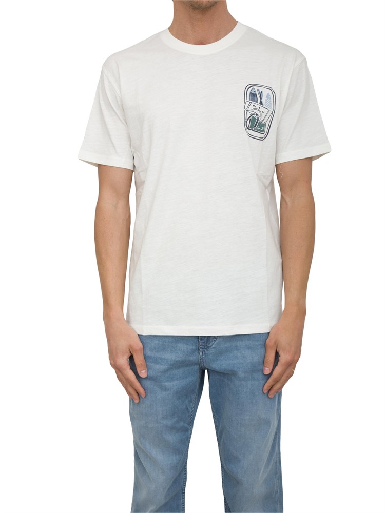 T-shirt Liu-jo avorio con grafica stampata