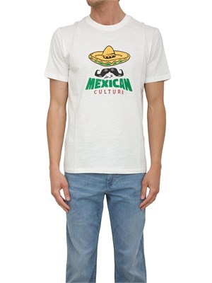 T-shirt Liu-jo bianco con grafica stmapata in UOMO