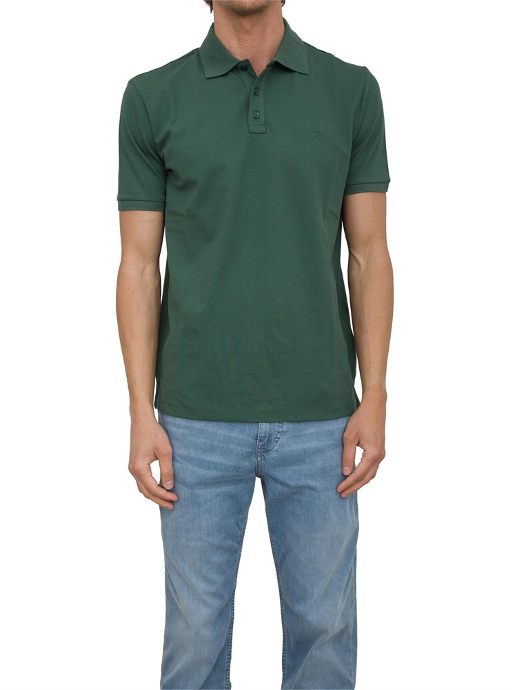 Polo Liu-jo verde in piquet con logo