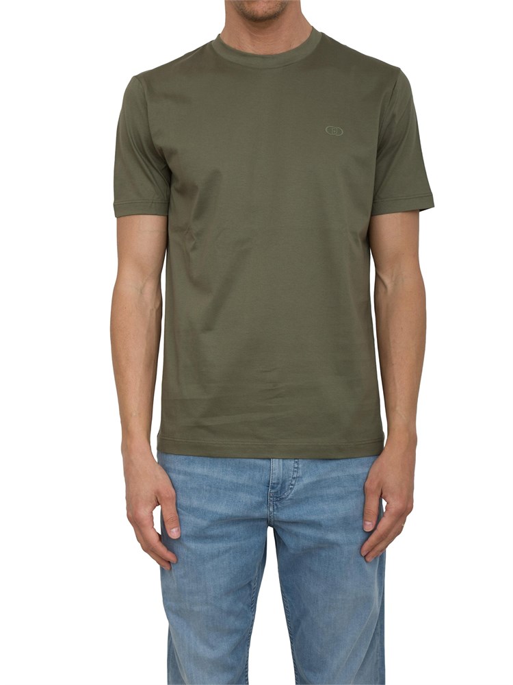 T-shirt Liu-jo verde con logo