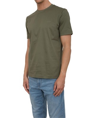T-shirt Liu-jo verde con logo in UOMO