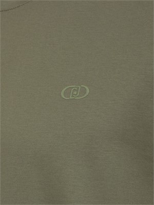 T-shirt Liu-jo verde con logo in UOMO