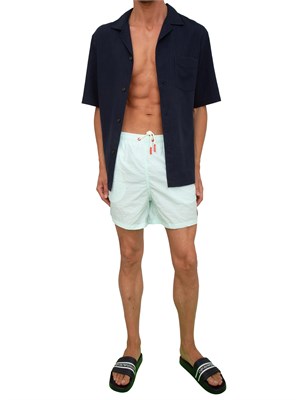 Costume uomo a pantaloncino Peuterey in nylon acquamarina in UOMO