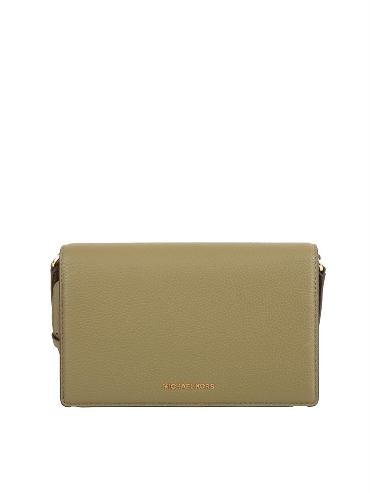 Borsa donna Michael Michael Kors modello Jet Set in pelle verde