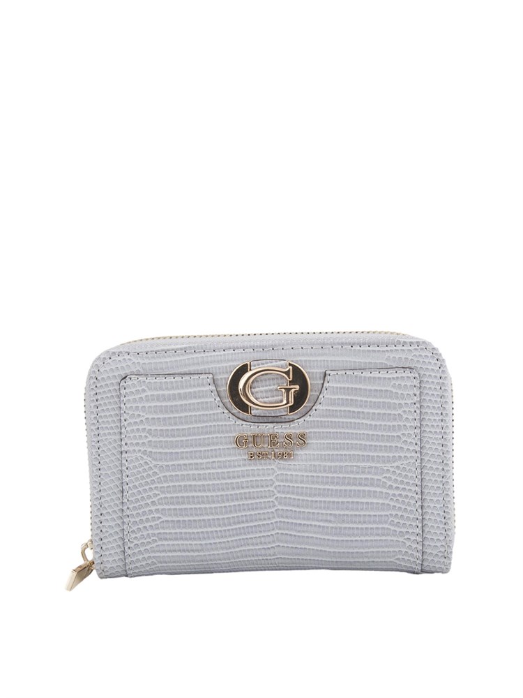 Portafoglio donna Guess Jeans in ecopelle effetto coccodrillo