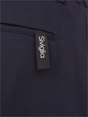 Pantalone Siviglia blu in misto cotone in UOMO