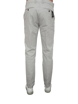 Pantalone chino Siviglia grigio in cotone in UOMO