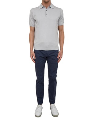 Pantalone chino Siviglia blu in cotone in UOMO