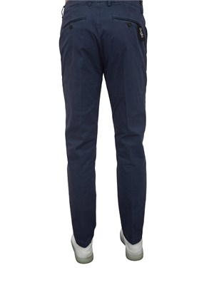 Pantalone chino Siviglia blu in cotone in UOMO