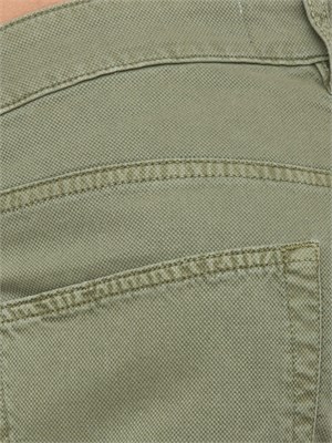 Pantalone chino Siviglia verde in cotone in UOMO