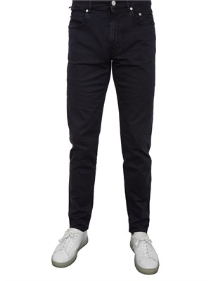 Pantalone chino Siviglia blu in cotone in UOMO