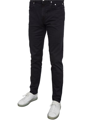 Pantalone chino Siviglia blu in cotone in UOMO
