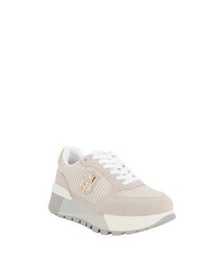 Sneakers Liu Jo grigie con suede e dettaglio rete in DONNA