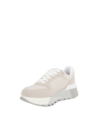 Sneakers Liu Jo grigie con suede e dettaglio rete in DONNA