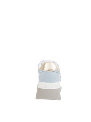 Sneakers Liu Jo celesti con suede e dettaglio rete in DONNA