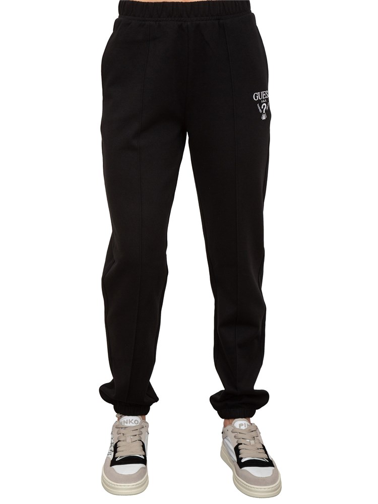 Pantaloni jogger neri Guess Jeans con logo