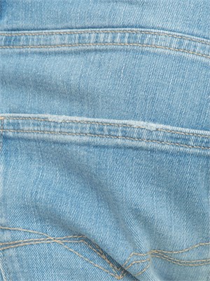 Jeans uomo Guess Jeans modello slim cinque tasche con lavaggio chiaro in UOMO