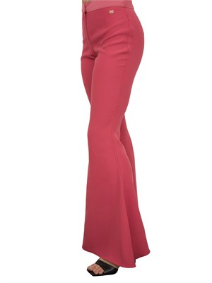 Pantaloni flare Guess by Marciano in viscosa fucsia in DONNA