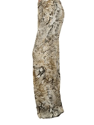 Pantalone vita alta Guess by Marciano stampa animalier all over in DONNA