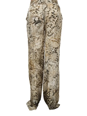 Pantalone vita alta Guess by Marciano stampa animalier all over in DONNA