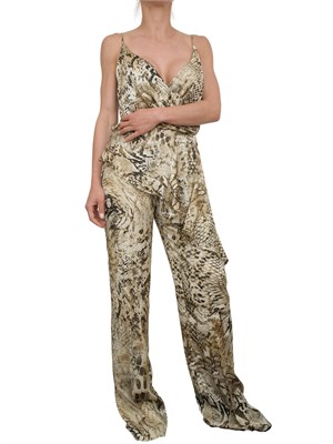 Top animalier Guess by Marciano in viscosa in DONNA
