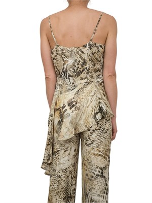 Top animalier Guess by Marciano in viscosa in DONNA