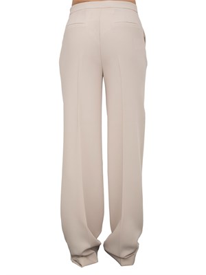 Pantaloni donna beige Guess by Marciano con taglio dritto e piega in DONNA