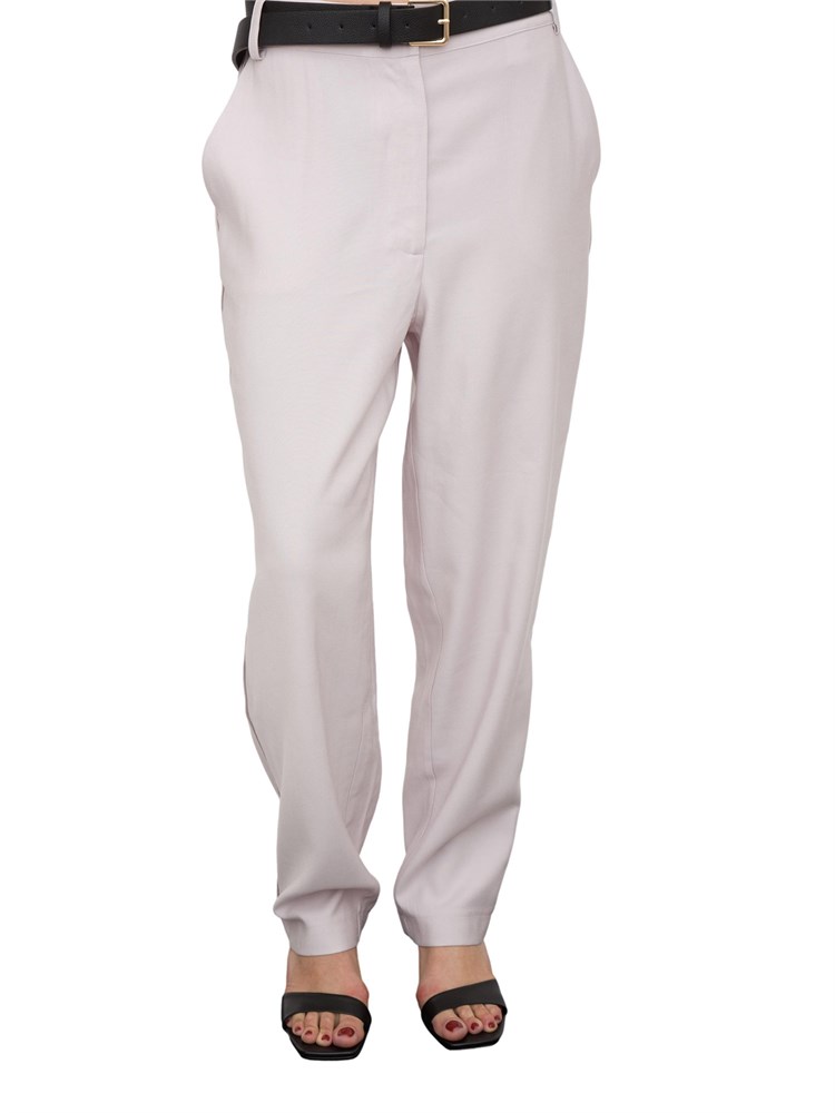 Pantalone lilla Kocca con tasche alla francese e cintura in vita
