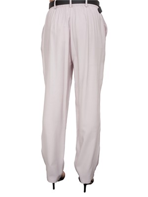Pantalone lilla Kocca con tasche alla francese e cintura in vita in DONNA