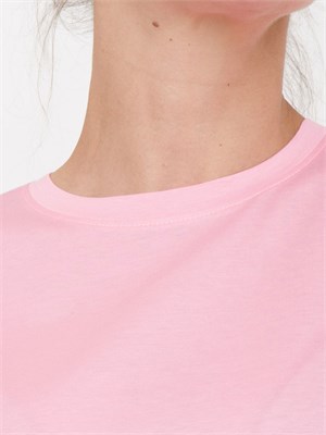 T-shirt rosa Kocca con taglio dritto e manica leggermente scesa in DONNA
